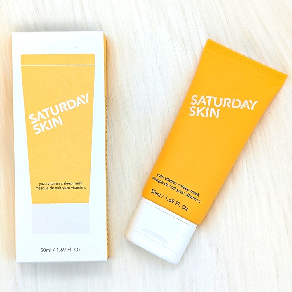 🔴 SATURDAY SKIN Yuzu Vitamin C Sleep Mask